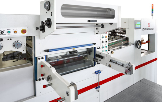 Cutting Section/Horizontal and vertical foil stamping system